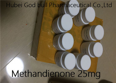 China Las píldoras blancas de Methandienone 25mg Muscle levantamiento de pesas de los esteroides del crecimiento proveedor