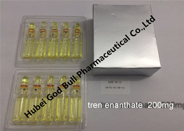 China La botella del anpoule de los esteroides 200mg/ml 1ml/vial del crecimiento del músculo del enanthate de Trenbolone tren el esteroide proveedor